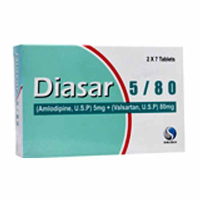 DIASAR TAB 5/80MG