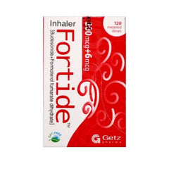 FORTIDE INHALER 200MCG+6MCG