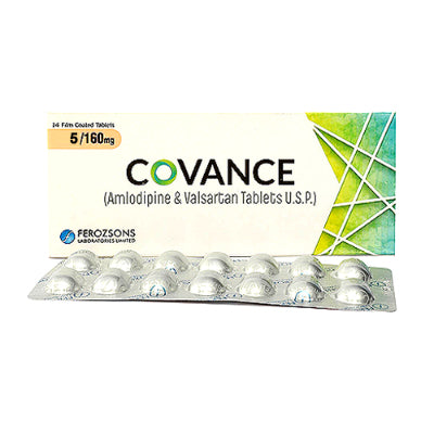 COVANCE TAB 5/160MG