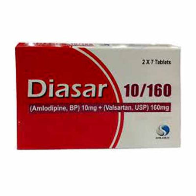 DIASAR TAB 10/160MG