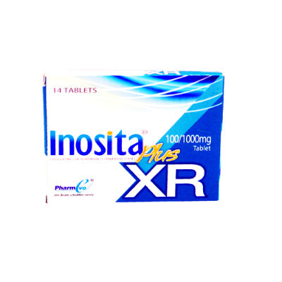 INOSITA TAB PLUS XR 100/1000MG