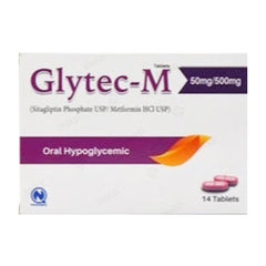 GLYTEC TAB M 50/500MG