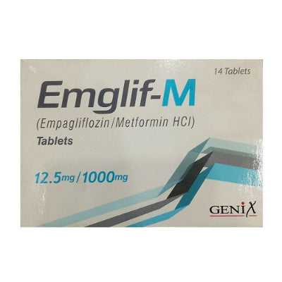 EMGLIF TAB M 12.5/1000MG