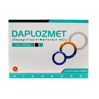 DAPLOZMET TAB 5/850MG