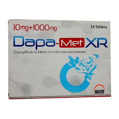 DAPA TAB MET XR 10+1000MG