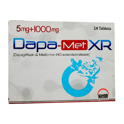DAPA TAB MET XR 5+1000MG