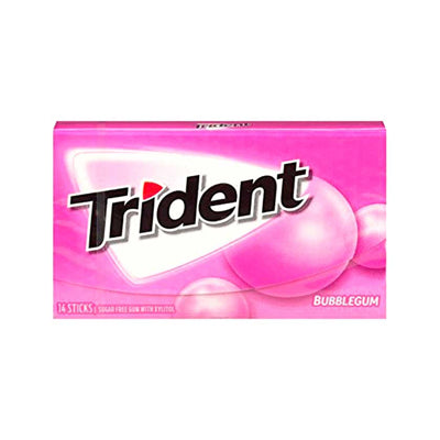 TRIDENT BUBBLE GUM ORIGINAL