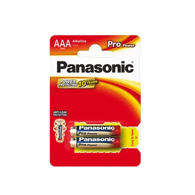 PANASONIC CELL AAA 2PCS ALKALINE