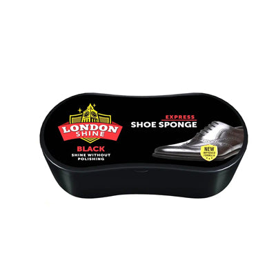 LONDON SHINE SHOE SPONGE BLACK
