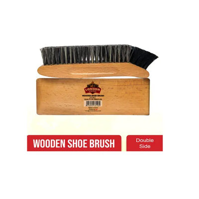 LONDON SHINE SHOE BRUSH DOUBLE