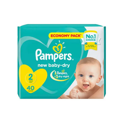 PAMPERS DIAPER 35PCS MINI SIZE 2