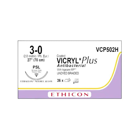 J NEEDLE VICRYL 0 30MM