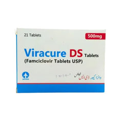 VIRACURE 500MG DS TAB 21S
