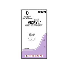 J NEEDLE VICRYL 0 36MM