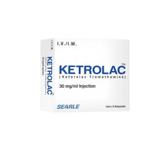 KETROLAC 30MG/5ML INJECTION 5S
