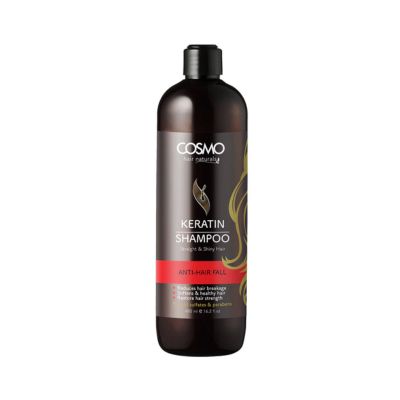 COSMO KERATIN SHAMPOO 480ML ANI HAIR FALL