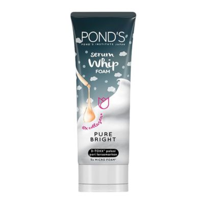 PONDS SERUM WHIP FOAM 100GM PURE BRIGHT