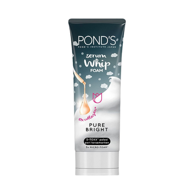 PONDS SERUM WHIP FOAM 100GM PURE BRIGHT