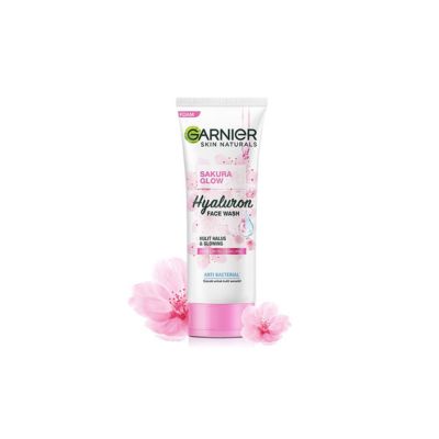 GARNIER FACE WASH 100ML SAKURA GLOW