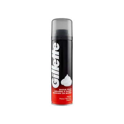 GILLETTE SHAVING FOAM 200ML REGULAR