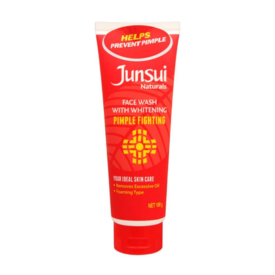 JUNSUI PIMPLE FIGHTING FACE WASH 100-GM