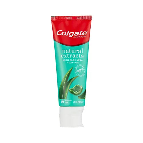 COLGATE TOOTH PASTE IMP NATURAL EXTRACTS 75ML ALOEVERA