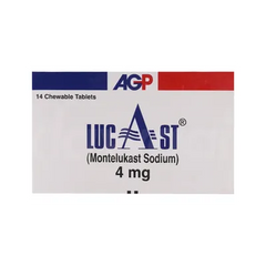 LUCAST TAB 4MG