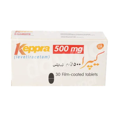 KEPPRA TAB 500MG ***