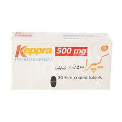 KEPPRA TAB 500MG ***