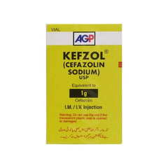 KEFZOL INJ 1GM