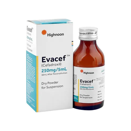 EVACEF SYP 250MG/60ML