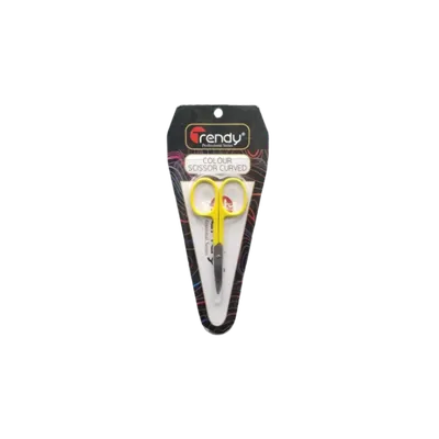 TRENDY COLOUR SCISSOR CURVED TD-334