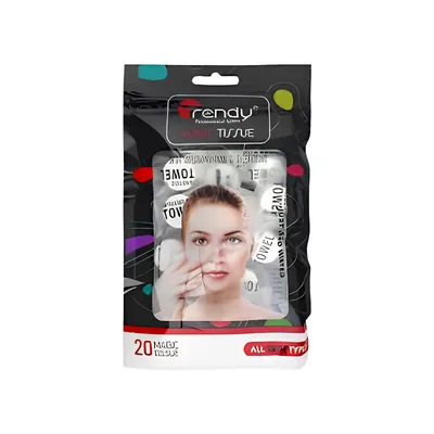 TRENDY MAGIC FACE WIPES 20PCS TD-183