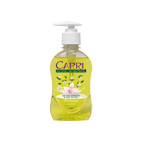 CAPRI HAND WASH 450ML GREEN TEA TREE