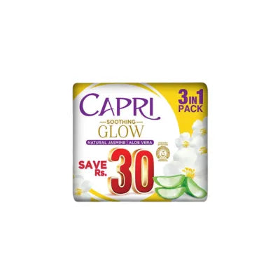 CAPRI SOAP 3PCS BUNDLE PACK 150GM WHITE