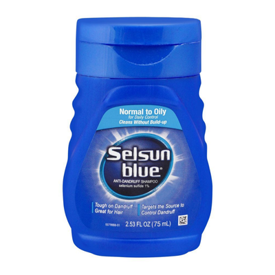 SELSUN BLUE SHAMPOO 75ML NORMAL TO OILY