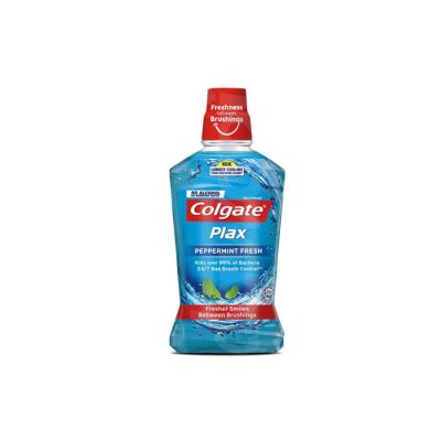 COLGATE PLAX MOUTH WASH 500ML PEPPERMINT