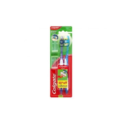 COLGATE TOOTH BRUSH PREMIER CLEAN TWIN PACK