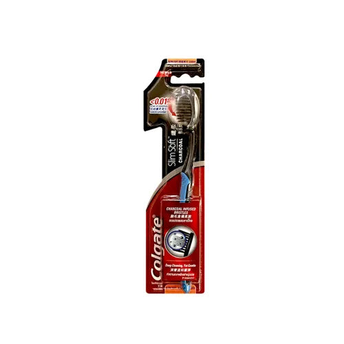 COLGATE TOOTH BRUSH SLIM SOFT CHARCOAL