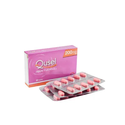 QUSEL TAB 200MG ***
