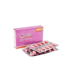 QUSEL TAB 200MG ***