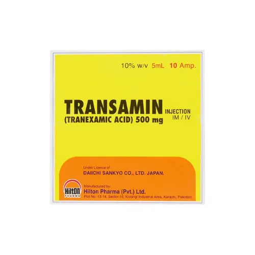 TRANSAMIN INJ 500MG IV/IM