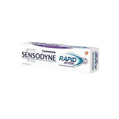 SENSODYNE TOOTH PASTE 70GM RAPID ACTION