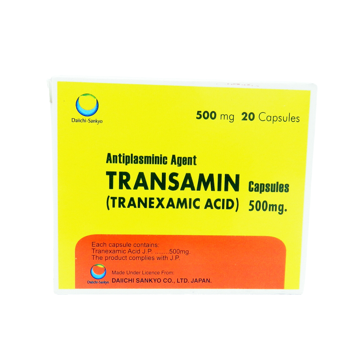 TRANSAMIN CAP 500MG