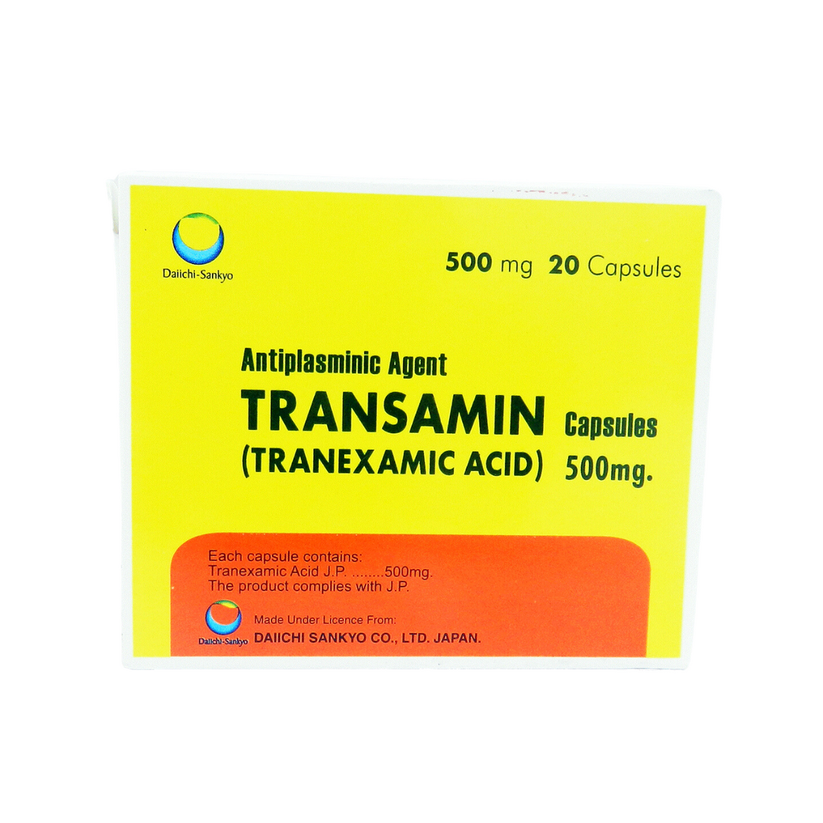 TRANSAMIN CAP 500MG