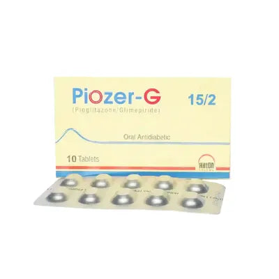 PIOZER TAB G 15/2MG