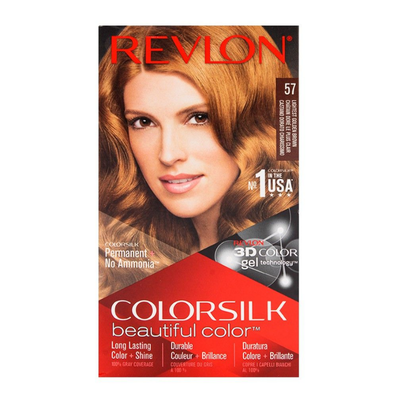 REVLON COLORSILK 57 LIGHTEST GOLDEN BROWN