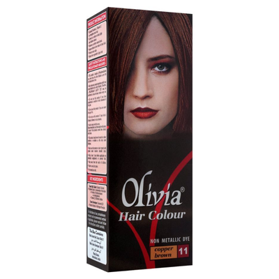 OLIVIA HAIR COLOR 11 COPER BROWN