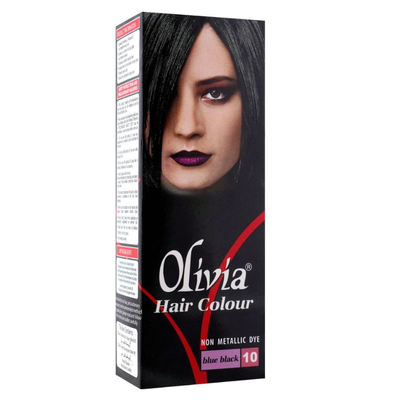 OLIVIA HAIR COLOR 10 BLUE BLACK