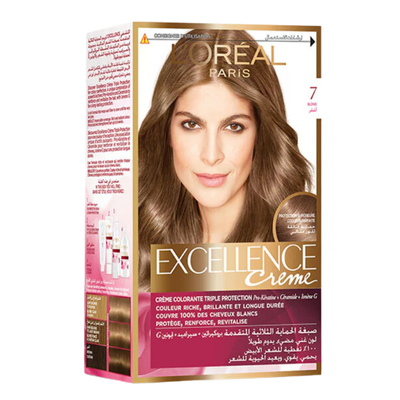 LOREAL EXCELLENCE HAIR COLOR 7 BLONDE